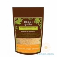 Effervescent Bath Salts : Vanilla & Sweet Orange