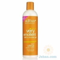 Very Emollient Bath & Shower Gel : Island Citrus