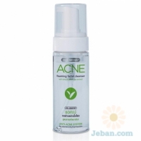 Acne Foaming Facial Cleanser : With BHA & Green Tea Extract
