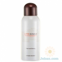 Love Homme : Moisture Double Bubble Foam And Shaving