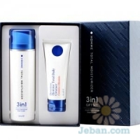 Wrinkle + Whitening Total Homme 3 In 1 Moisturizer