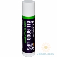 All Good Lips : Spf 12 With Clear Zinc Cool Spearmint