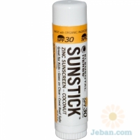 Sunstick Zinc Sunscreen SPF 30 : Coconut