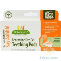 Benzocaine Free Gel Teething Pods