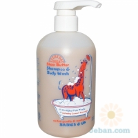 Shea Butter Shampoo & Body Wash : Calming Lemon-Lavender