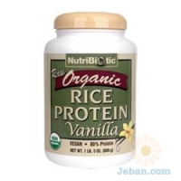 Organic Rice Protein : Vanilla