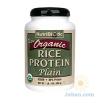 Organic Rice Protein : Plain