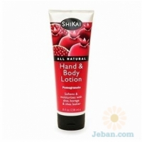 All Natural Hand & Body Lotions : Pomegranate