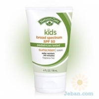 Kids Broad Spectrum Spf 50 Sunscreen