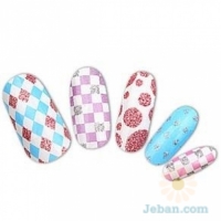 Easy Funny Nail Sticker BlingBling : Funny Congcong2