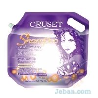 Cruset Shampoo with Ginseng and Butterfly Pea Extract