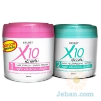 Cruset X10 Hair Straightening Cream