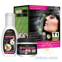 Cruset Herbal Spa Hair Colour Set T1/T2/T3