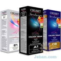 Cruset Spa & Long Lasting Hair Colour Cream