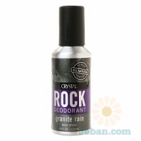 Rock Body Spray Deodorant : Granite Rain