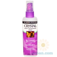 Crystal Body Deodorant : Crystal Body Deodorant Spray