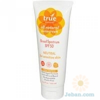 All Natural Sunscreen SPF 50
