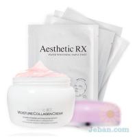 Aesthic RX Collagen Cream + Ampoule Sheet 4EA