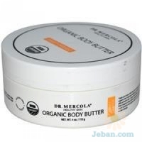 Healthy Skin : Organic Body Butter Sweet Orange