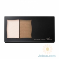 Slim Model Powder With Brush Face Color