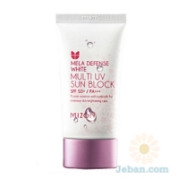 Mela Defense White Multi UV Sun Block (SPF50+,PA+++)