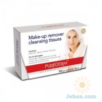 Make-up remover cleansing tissues