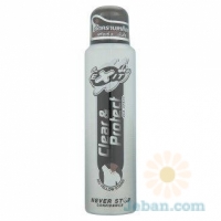 Never Stop : Clear & Protect Deo Spray