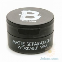 For Men : Matte Separation Workable Wax