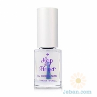 Help My Finger : UV Diamond Top Coat