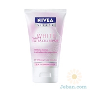 White Extra Cell Repair Cleansing Foam