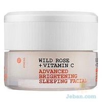 Wild Rose : + Vitamin C Advanced Brightening Sleeping Facial