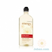 Energy : Orange Ginger Body Wash & Foam Bath