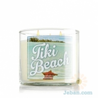 Tiki Beach : 3-Wick Candle