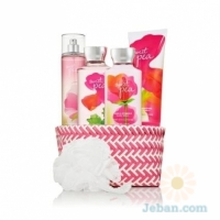 Sweet Pea : Herringbone Gift Basket