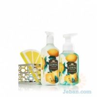 Lemon Mint Leaf : Lemon Lather & Lotion Gift Set