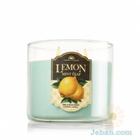 Lemon Mint Leaf : 3-Wick Candle