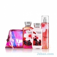 Japanese Cherry Blossom : Iridescent Cosmetic Bag