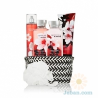 Japanese Cherry Blossom : Herringbone Gift Basket