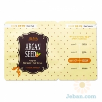 Silk Scafe Damage 2x : Argan Seed Hair Pack + Hair Serum