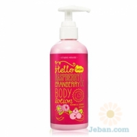 Hello : Raspberry & Cranberry Body Lotion