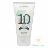 Every Month Cleansing Foam : 10 Clean Moisture Green Vegetables