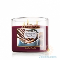 Cinnamon & Clove Buds : 3-Wick Candle