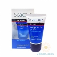 For Men : Facial Moisturizer Active White SPF 20