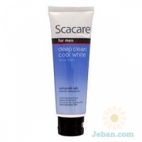 For Men : Deep Clean Cool White Facial Foam