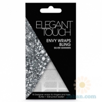 Envy Wraps Bling : Silver Shimmers
