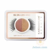 Kourtney's Lashes Side Long Glance