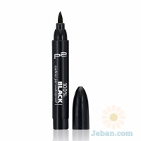 100% Black : Eyeliner Pen Waterproof