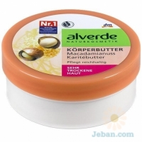 Körperbutter Macadamianuss Karitébutter