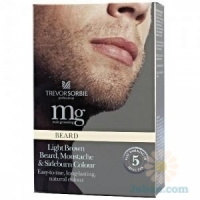 Light Brown Beard, Moustache and Sideburn Colour