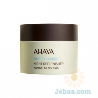 'Time to Hydrate' : Night Replenisher